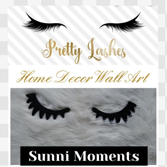 Boutique Other - (Wall Art) Pretty Lashes